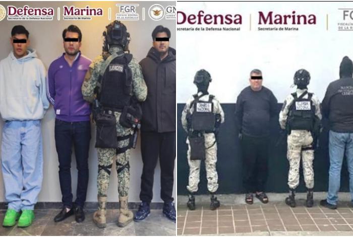 Capturan a 4 hombres ligados a grupo criminal dedicado a extorsión y secuestro en Jalisco y Nayarit