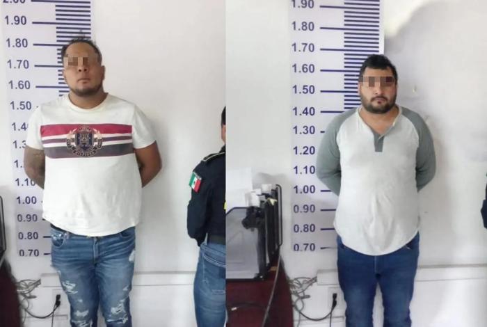 Capturan a dos sujetos que se hacían pasar por policías; estarían relacionados con asaltos a cuentahabientes