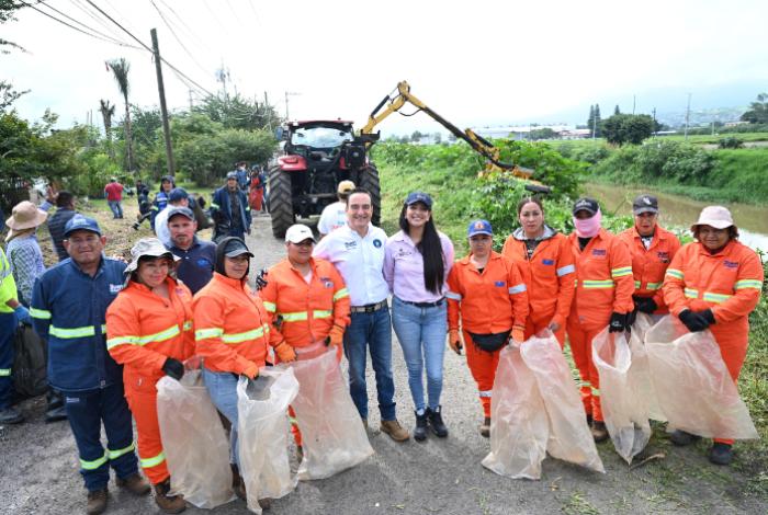 Carlos Soto encabezó la estrategia “Adopta un Río” con acciones de limpieza en el Río Duero