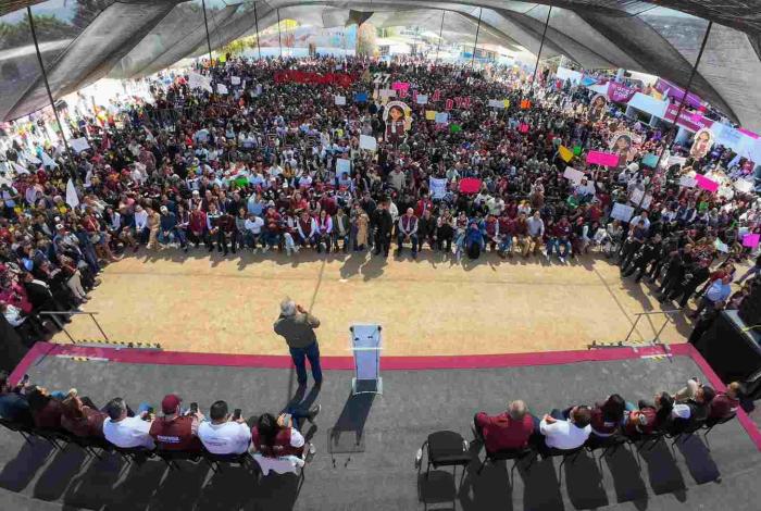 Carolina Rangel Gracida, secretaria general de Morena, presente en las Jornadas en Defensa de la Soberanía Nacional en Morelia