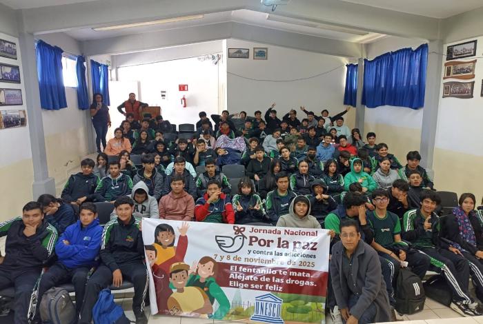 Cecytem se suma a la Jornada Nacional por la Paz y contra las Adicciones