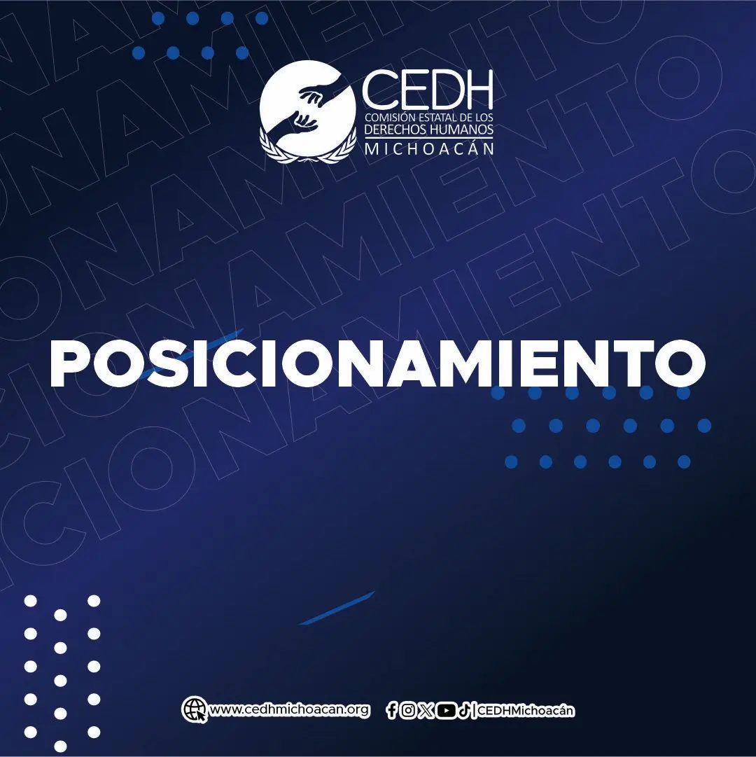 CEDH Michoacán abre expediente y brinda acompañamiento tras hechos ocurridos en plantel educativo