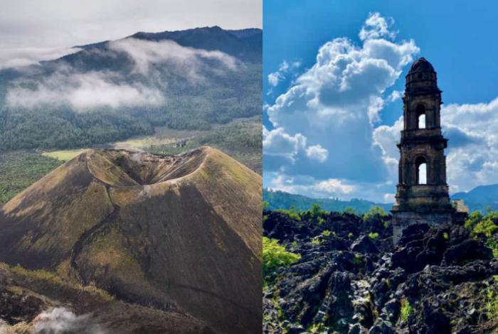 Celebra el 83 aniversario del volcán Paricutín en San Juan Viejo