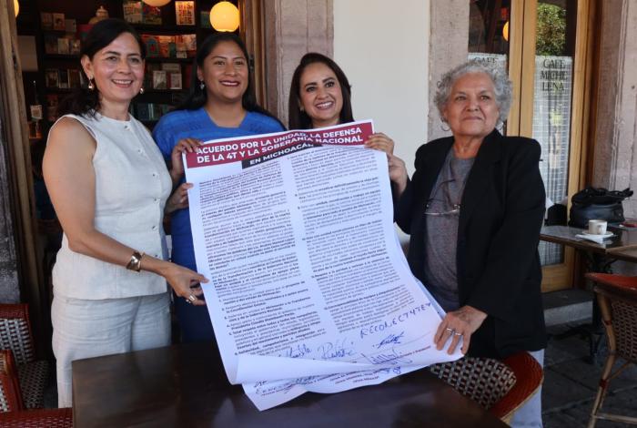 Celeste Ascencio destaca voluntad de mujeres de Morena para poner a Michoacán por delante
