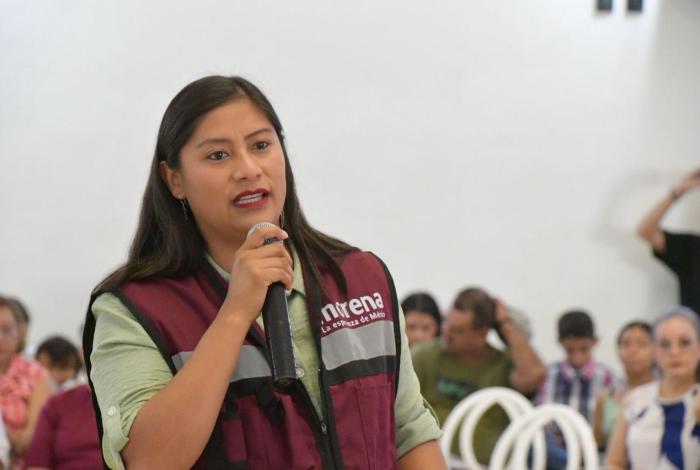 Celeste Ascencio llama desde Apatzingán a cerrar filas para profundizar la Cuarta Transformación