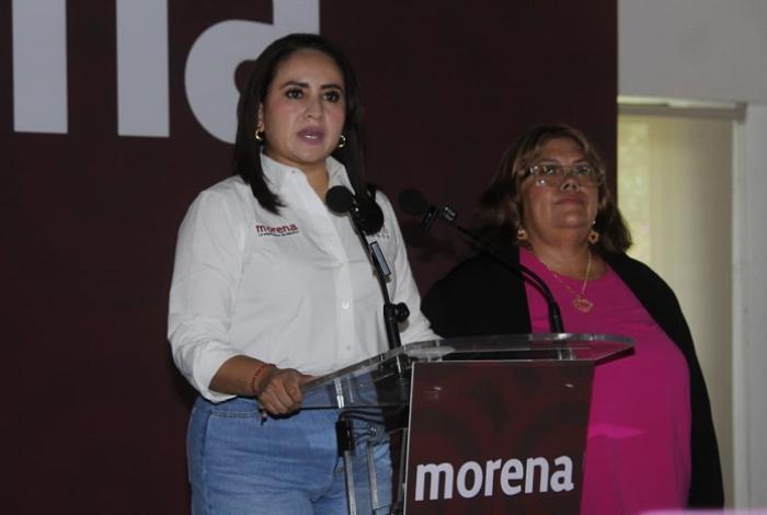 Cercana y en territorio, Gladyz Butanda defiende la transformación y la soberanía nacional