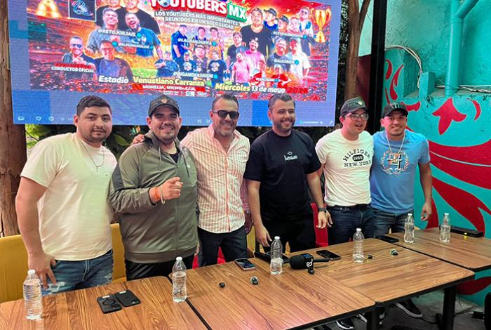 Cevichurros Show, Big&Fashion y más creadores llegan a Morelia para la Copa Youtubers MX