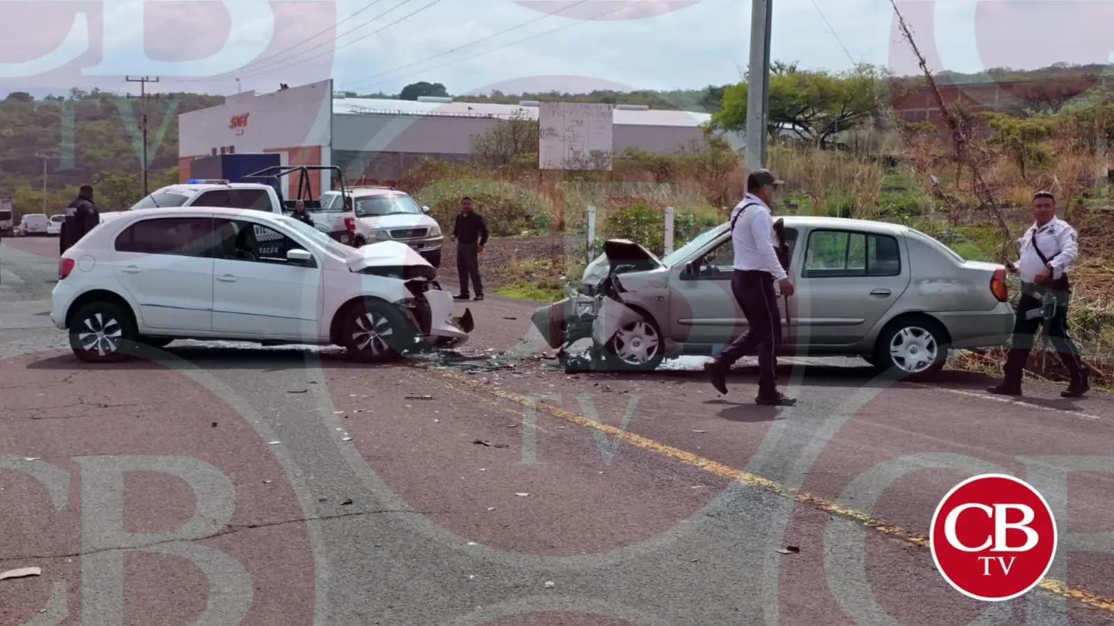Choque de autos deja muerto a un anciano en Zamora
