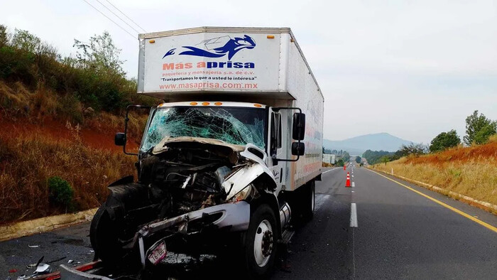  Choque por alcance entre camiones en la Siglo XXI