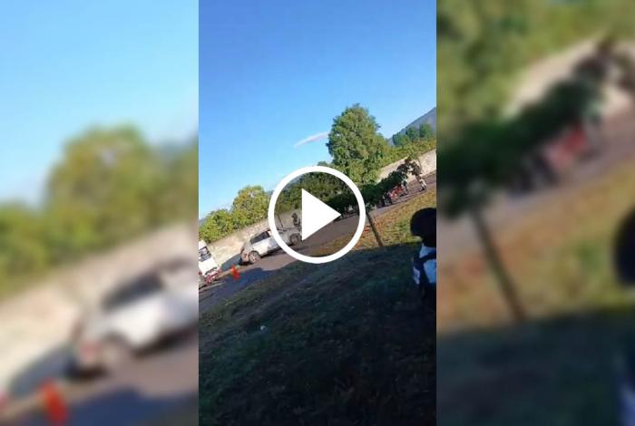 Choque-volcadura deja un lesi0nado en libramiento Oriente de Uruapan