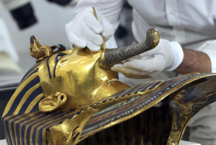 Cien años del hallazgo de la máscara de Tutankamón: Será la pieza central del Gran Museo Egipcio de Guiza