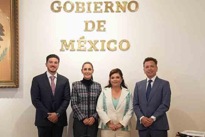 Claudia Sheinbaum afina detalles con gobernadores de sedes del Mundial 2026