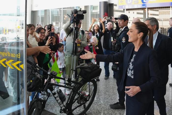 Claudia Sheinbaum sigue su agenda en el G7 tras retiro de Trump