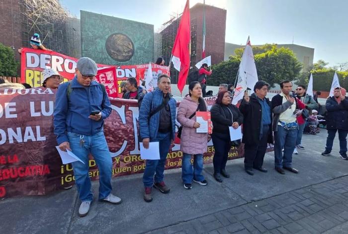 CNTE exige a Claudia Sheinbaum cumplir promesas tras paro de 48 horas