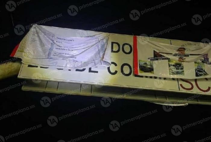 Coahuayana despierta con n4rcomant4s en un puente