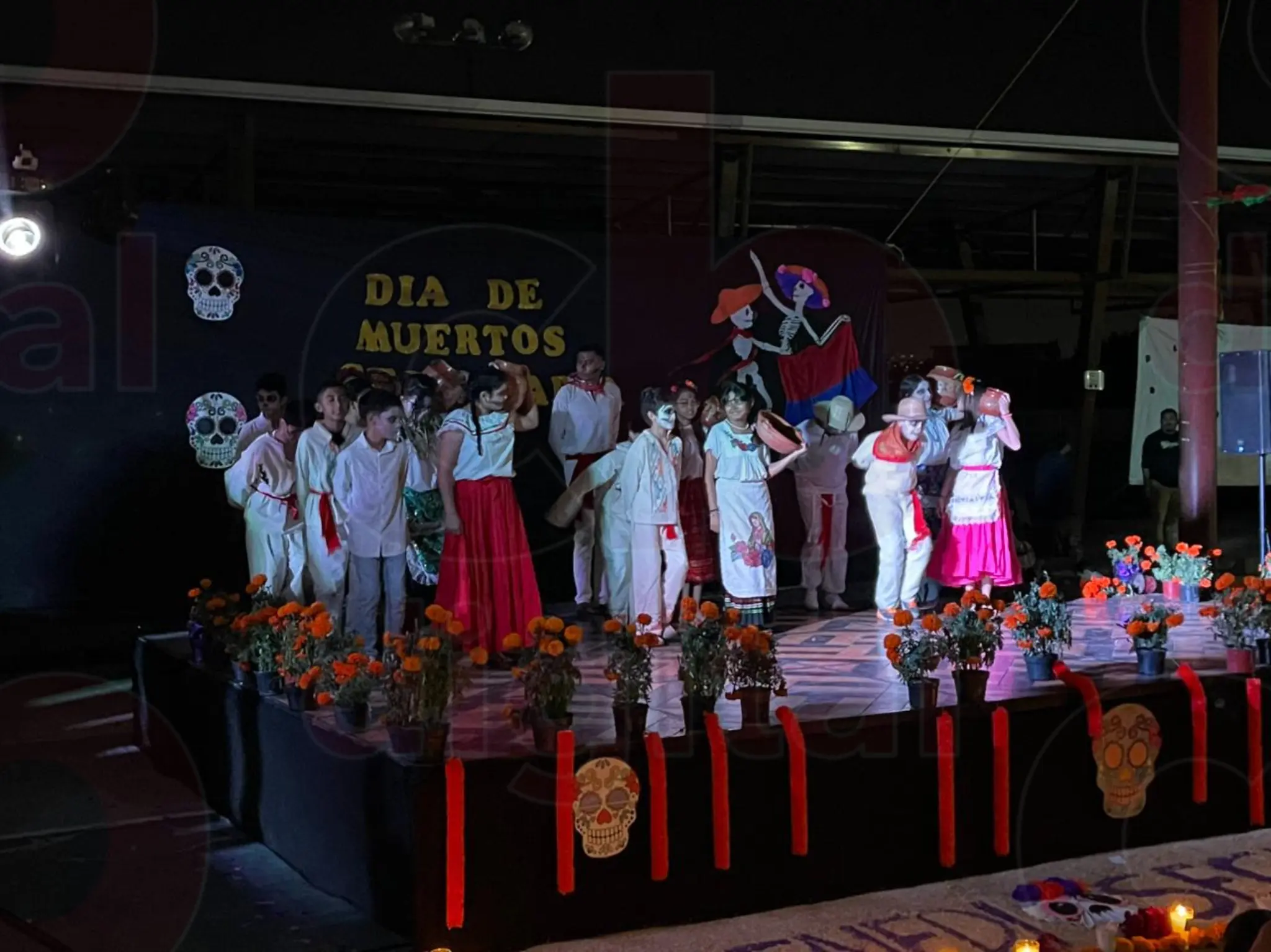 Colegio Benedí celebra la tradicional noche de muertos en Morelia