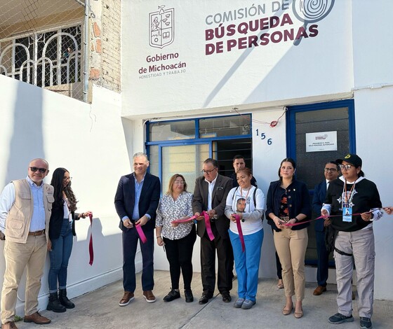  Comisión de Búsqueda de Personas en Michoacán amplía instalaciones