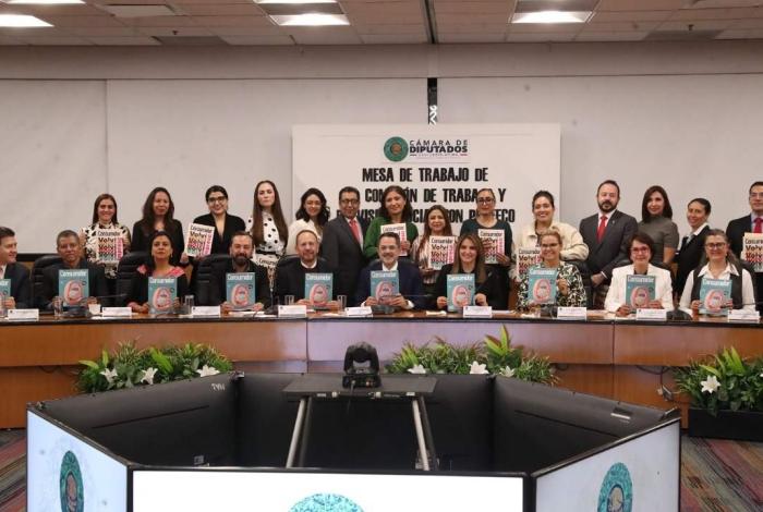 Comisión del Trabajo y Previsión Social se reúne con titular de la Profeco, César Iván Escalante Ruíz