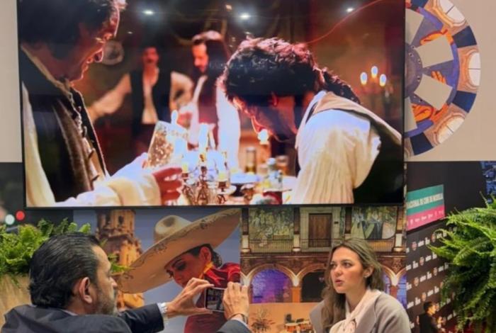 Comisión Fílmica presenta a Morelia como el “corazón del cine” en la FITUR