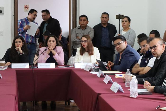 Comparecen ante comisiones unidas 11 aspirantes a la presidencia de la CEDH