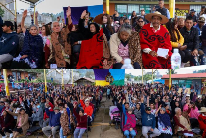 Comunidad indígena de Chapa Nuevo aprueba el autogobierno con 512 votos a favor