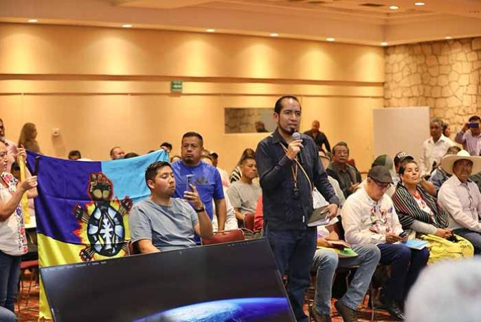 Comunidades del Consejo Supremo Indígena plantean pendientes a funcionarios estatales