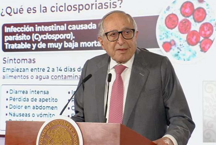 Con 33 casos confirmados, el Gobierno de México descarta brote y alarma por ciclosporiasis en el país