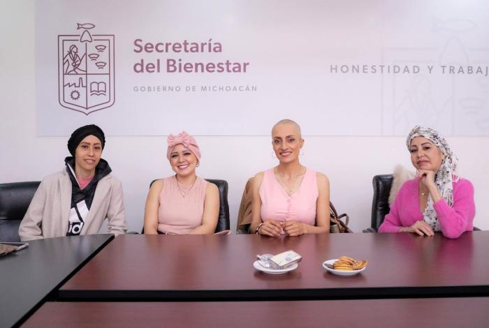 Con apoyo económico mensual, Michoacán abraza a mil 700 mujeres en su lucha contra el cáncer