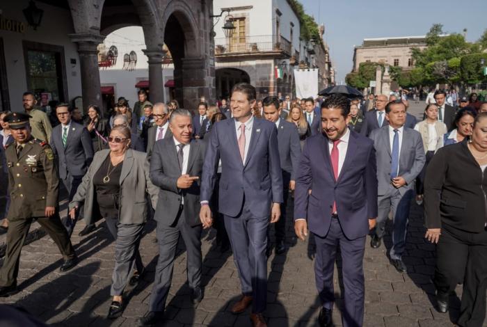 Con Bando Solemne, arrancan en Morelia las actividades de las Fiestas Patrias