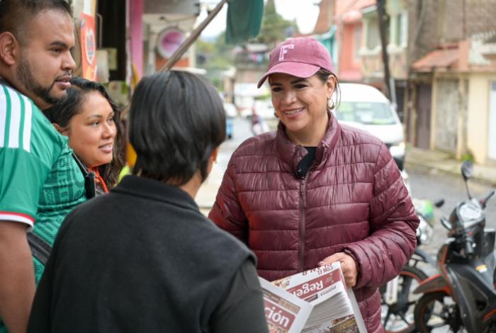 Con brigadas permanentes, Fabiola Alanís fortalece la organización territorial de la Cuarta Transformación en Michoacán