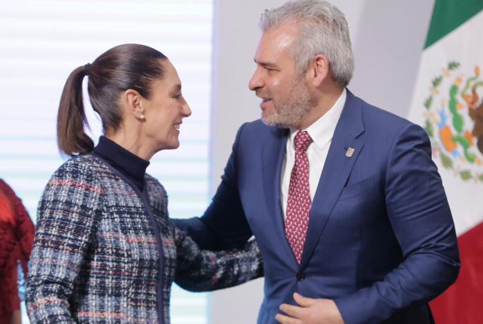 Con buenas noticias, Sheinbaum visitará Michoacán este domingo: Bedolla