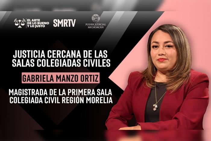 Con cada resolución judicial se fortalece la confianza ciudadana, magistrada Gabriela Manzo Ortiz