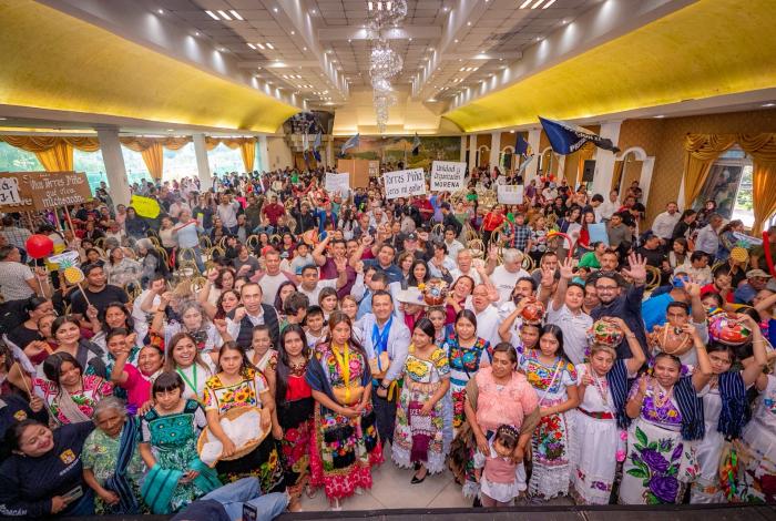 Con el pueblo todo, sin el pueblo nada: Torres Piña llama en Uruapan a fortalecer el trabajo a ras de tierra en respaldo a Claudia Sheinbaum