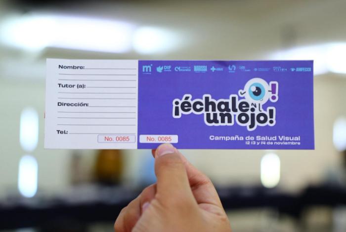 Con gran éxito arranca la campaña de salud visual “¡Échale un ojo!”