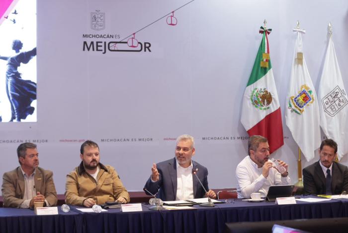 Con la incorporación del sector empresarial, avanza la integración del Plan Michoacán por la Paz y la Justicia: Bedolla