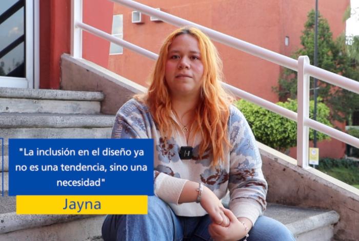 Con pictogramas táctiles, estudiante de Diseño promueve la inclusión social
