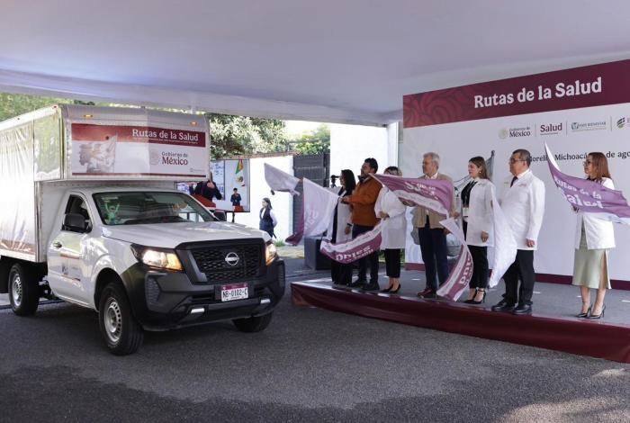 Con Rutas de la Salud de Sheinbaum se mejora salud de michoacanos: Bedolla