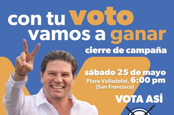 Con tu voto, vamos a ganar: Alfonso Martínez