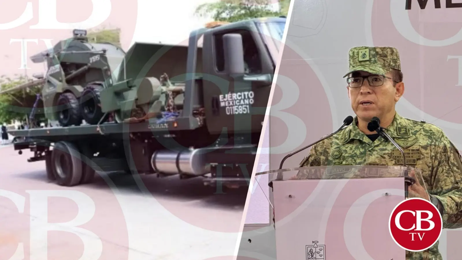 Con vehículos “desminadores” busca Defensa artefactos explosivos en Michoacán