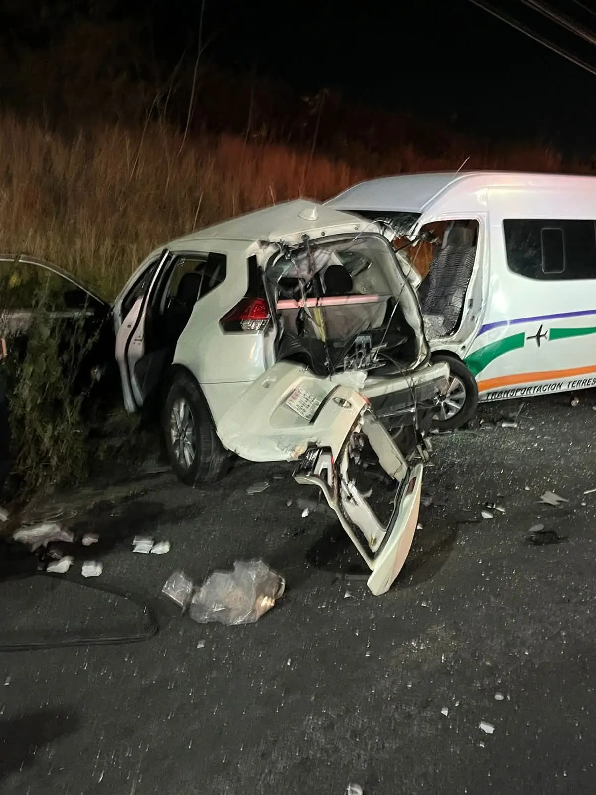 Confirman identidad de las mujeres que murieron en el choque múltiple rumbo al recinto ferial