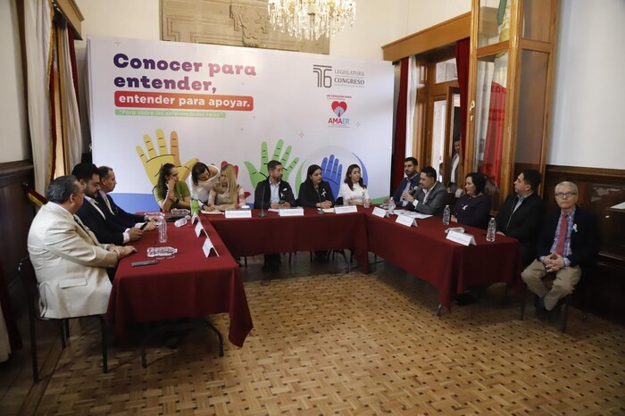 Congreso del Estado a favor de visibilizar las enfermedades raras para su diagnóstico oportuno