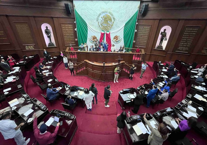  Congreso del Estado aprueba dictamen de la Reforma al Poder Judicial en Michoacán