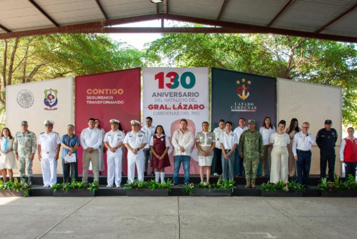  Conmemoran 130º Aniversario del Natalicio de Lázaro Cárdenas del Río