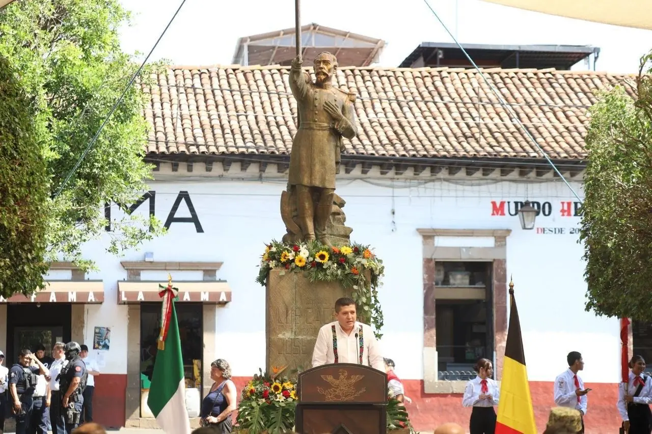 Conmemoran 161 aniversario de la Heroica Batalla de Tacámbaro