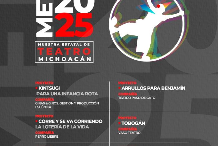 Conoce a los ganadores de la Muestra Estatal de Teatro Michoacán 2025: Secum