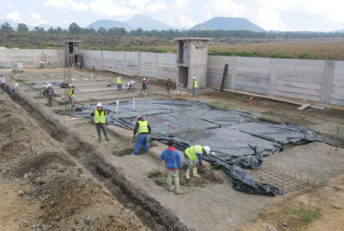 Construcción del cuartel de GC y Kuarichas en la Meseta Purépecha, al 35%