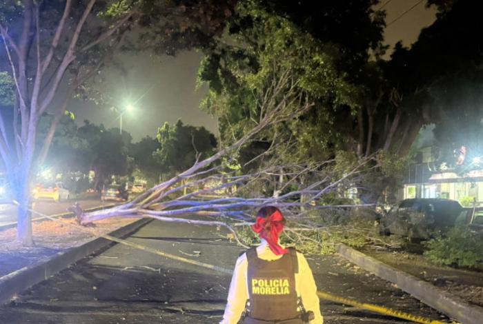 Continuarán tormentas eléctricas en Morelia esta semana; extrema precauciones