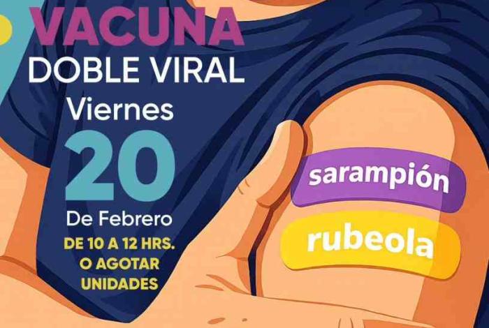 Convoca Paola Delgadillo a jornada de vacunación gratuita para prevenir sarampión y rubéola