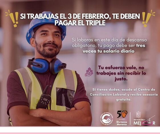 ¿Cuánto deben pagarte si trabajas en día festivo? El Centro de Conciliación Laboral te orienta