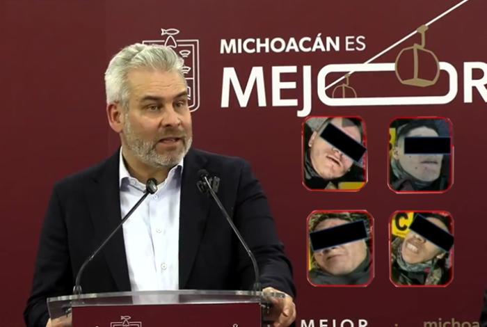 Cuatro abatidos, cinco enfrentamientos y dos detenidos tras despliegue de seguridad en Michoacán